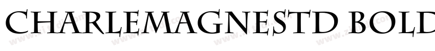 CharlemagneStd Bold字体转换